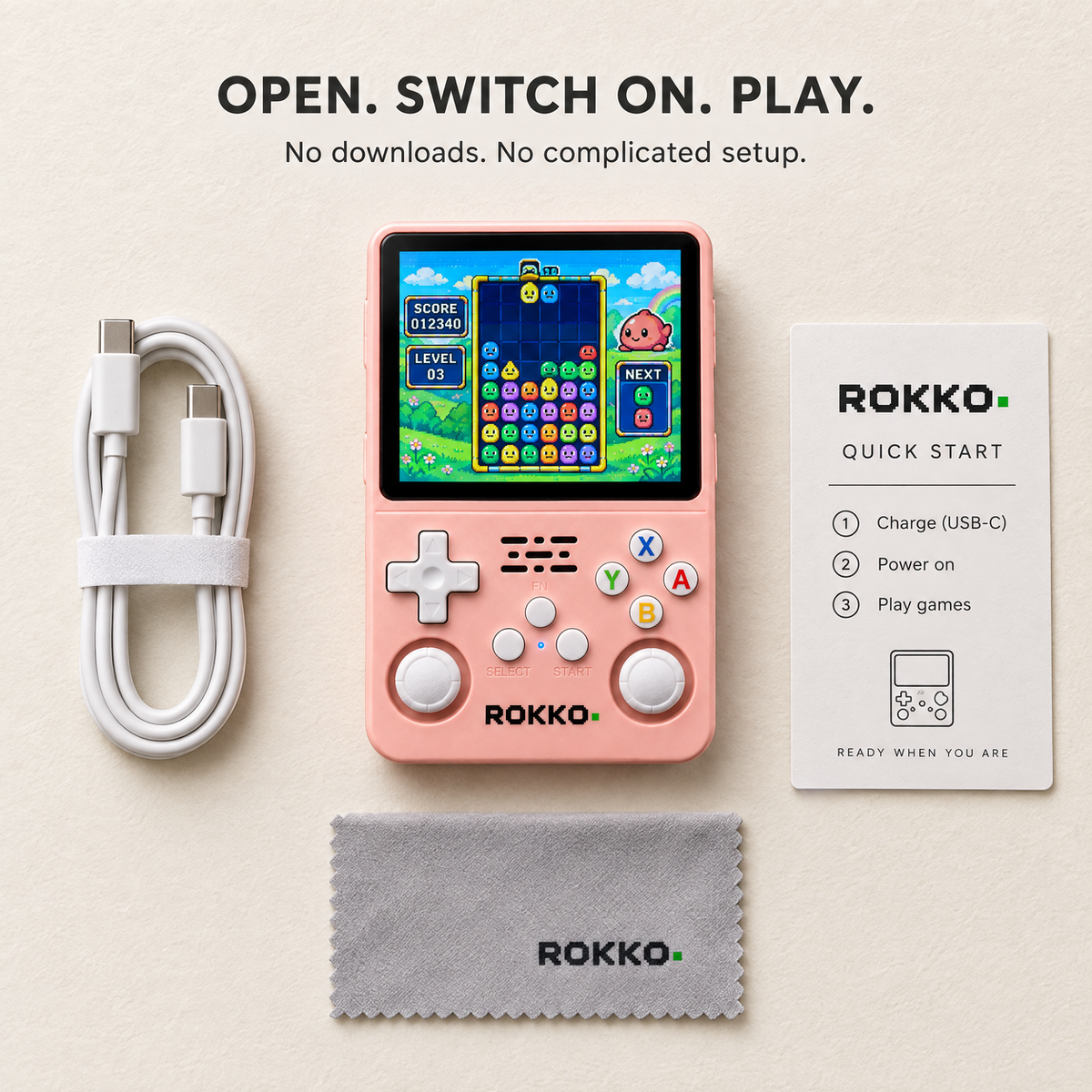 Rokko R36 - Retro Game Console