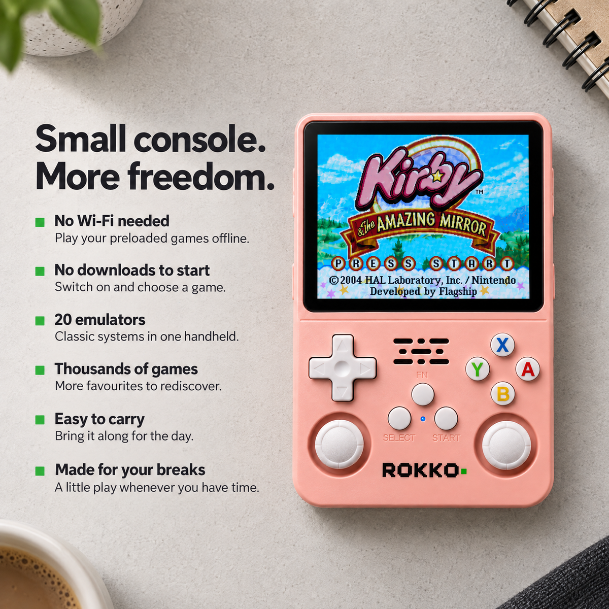 Rokko R36 - Retro Game Console